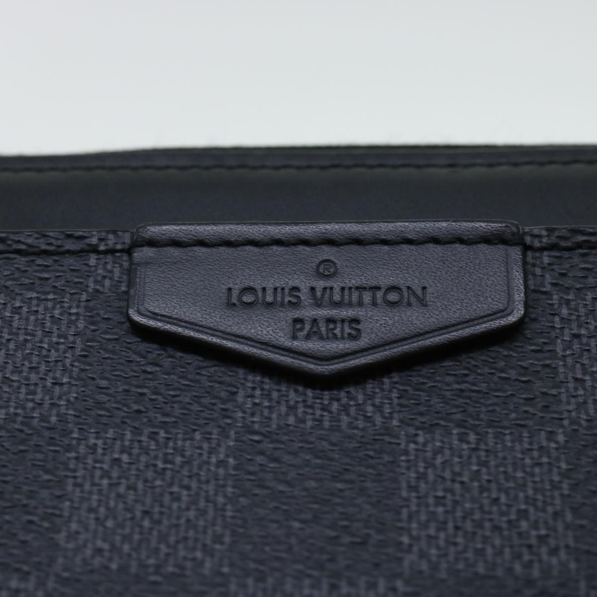 LOUIS VUITTON Damier Graphite Zippy Dragonne Long Wallet N60379 LV 45064A