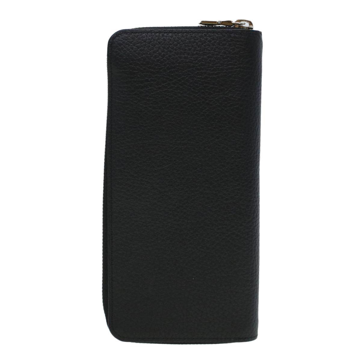 LOUIS VUITTON Zippy Wallet Vertical Taurillon Leather Black M58804 45066A