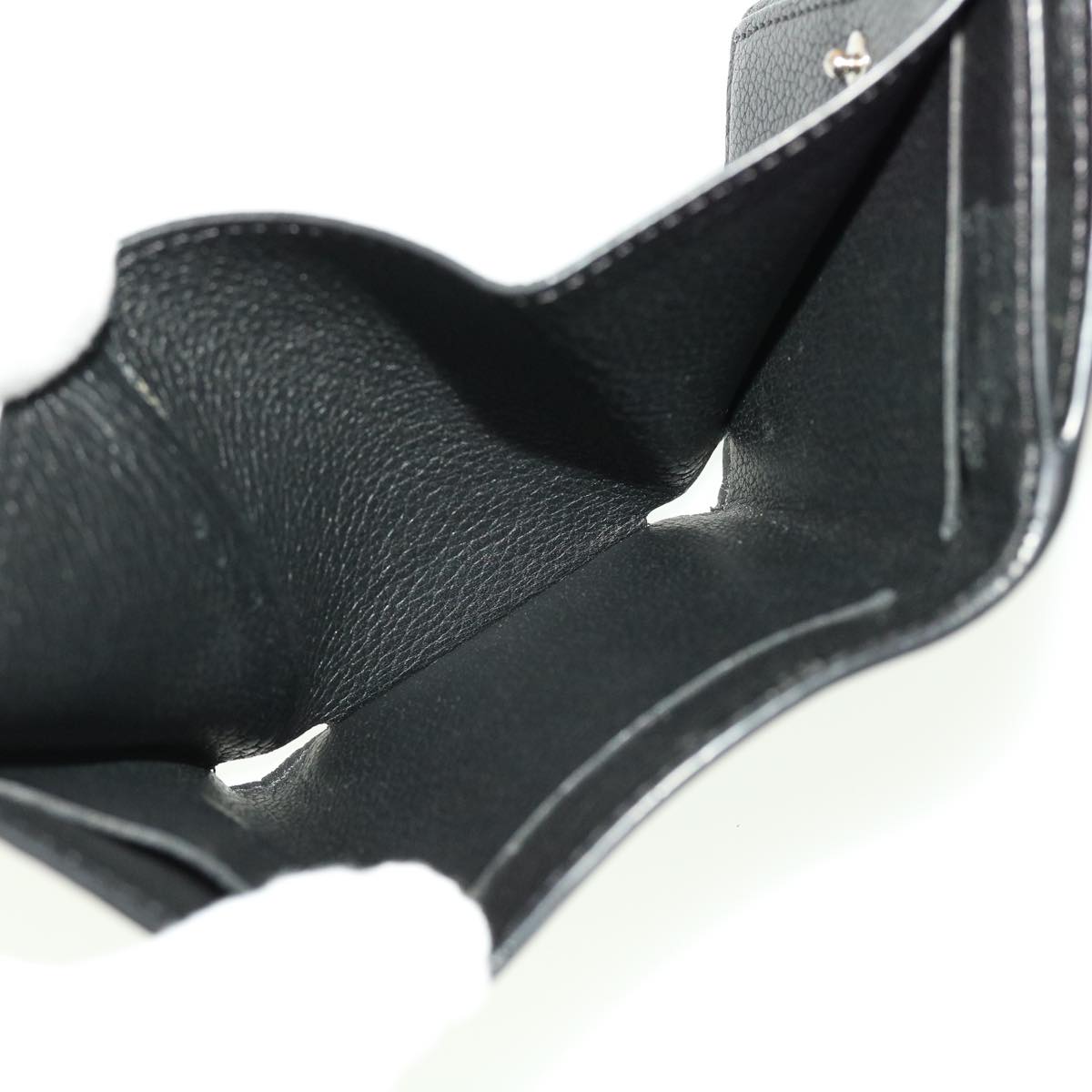 LOUIS VUITTON Portefeuille Rock Mini Wallet Taurillon Black M63921 LV 45068