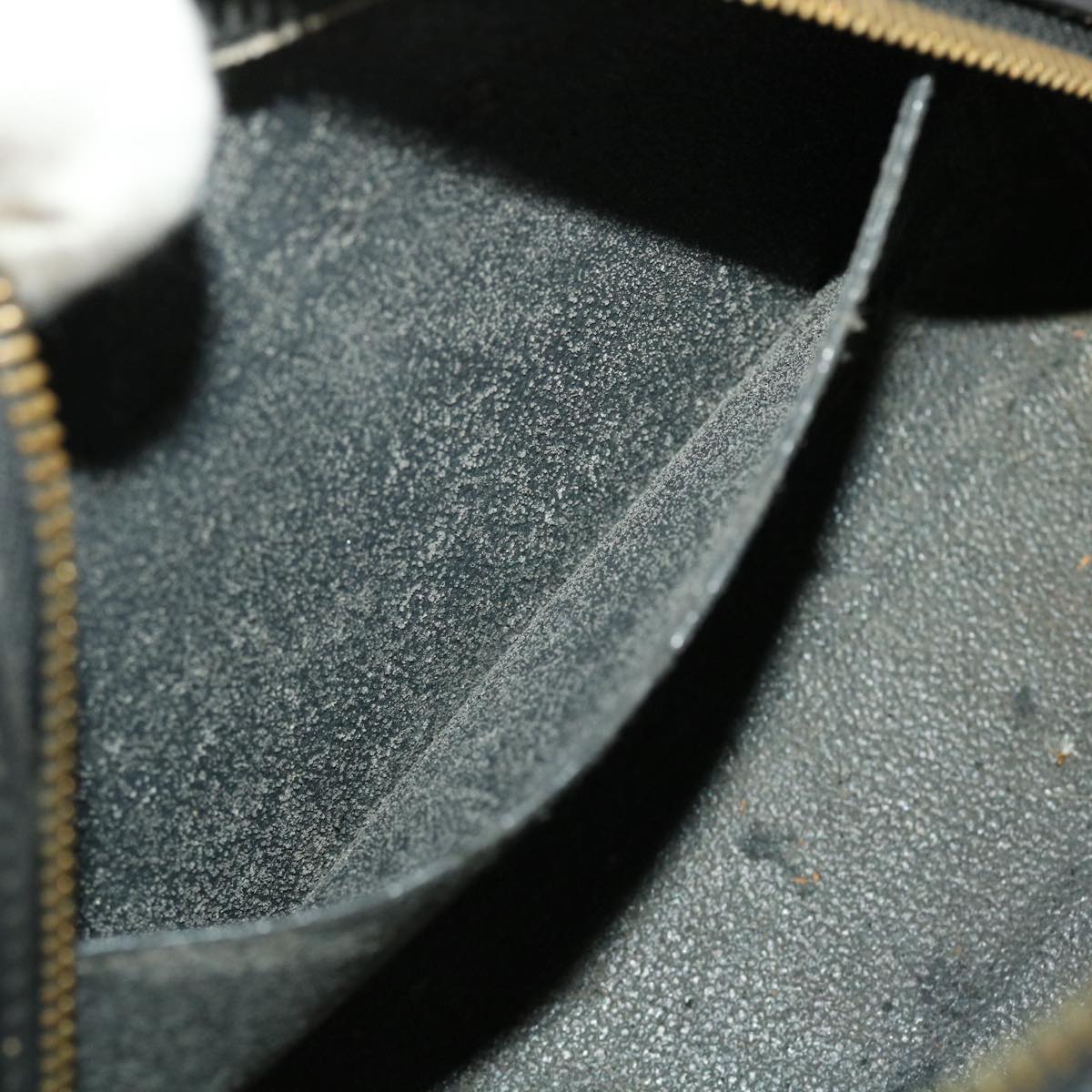 LOUIS VUITTON Epi Dauphine GM Pouch Black M48432 LV 45072