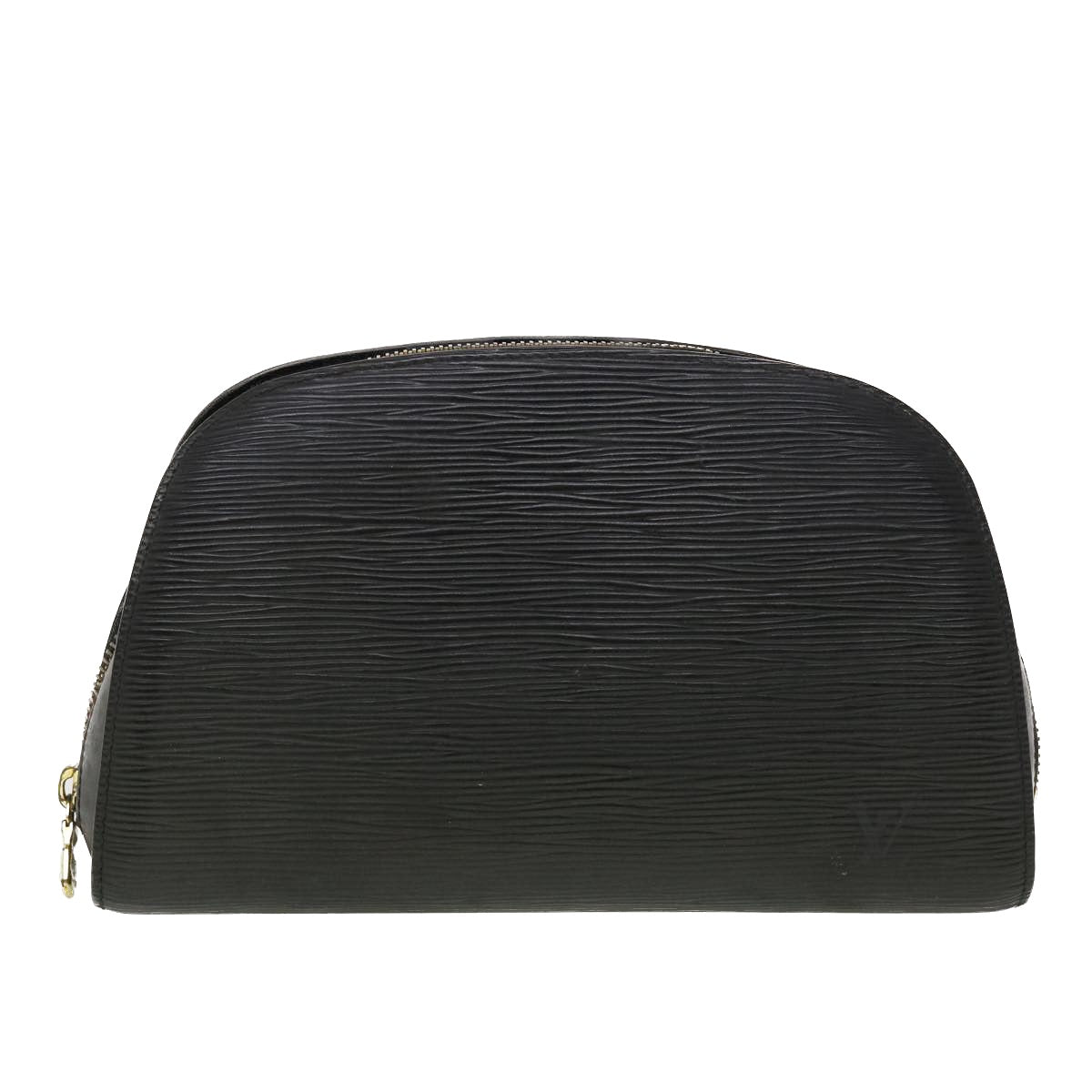 LOUIS VUITTON Epi Dauphine GM Pouch Black M48432 LV 45072