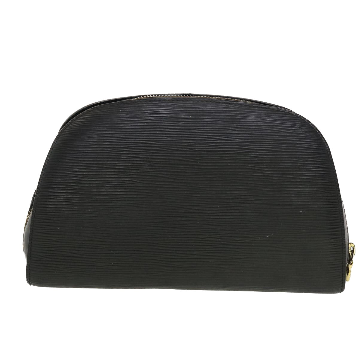 LOUIS VUITTON Epi Dauphine GM Pouch Black M48432 LV 45072