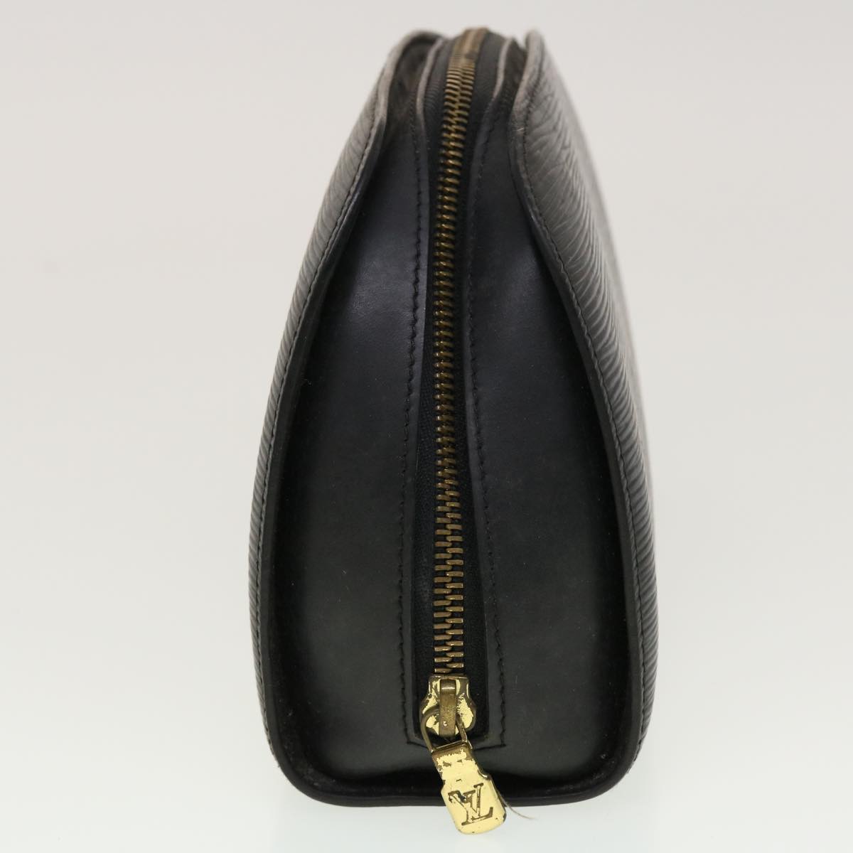 LOUIS VUITTON Epi Dauphine GM Pouch Black M48432 LV 45072