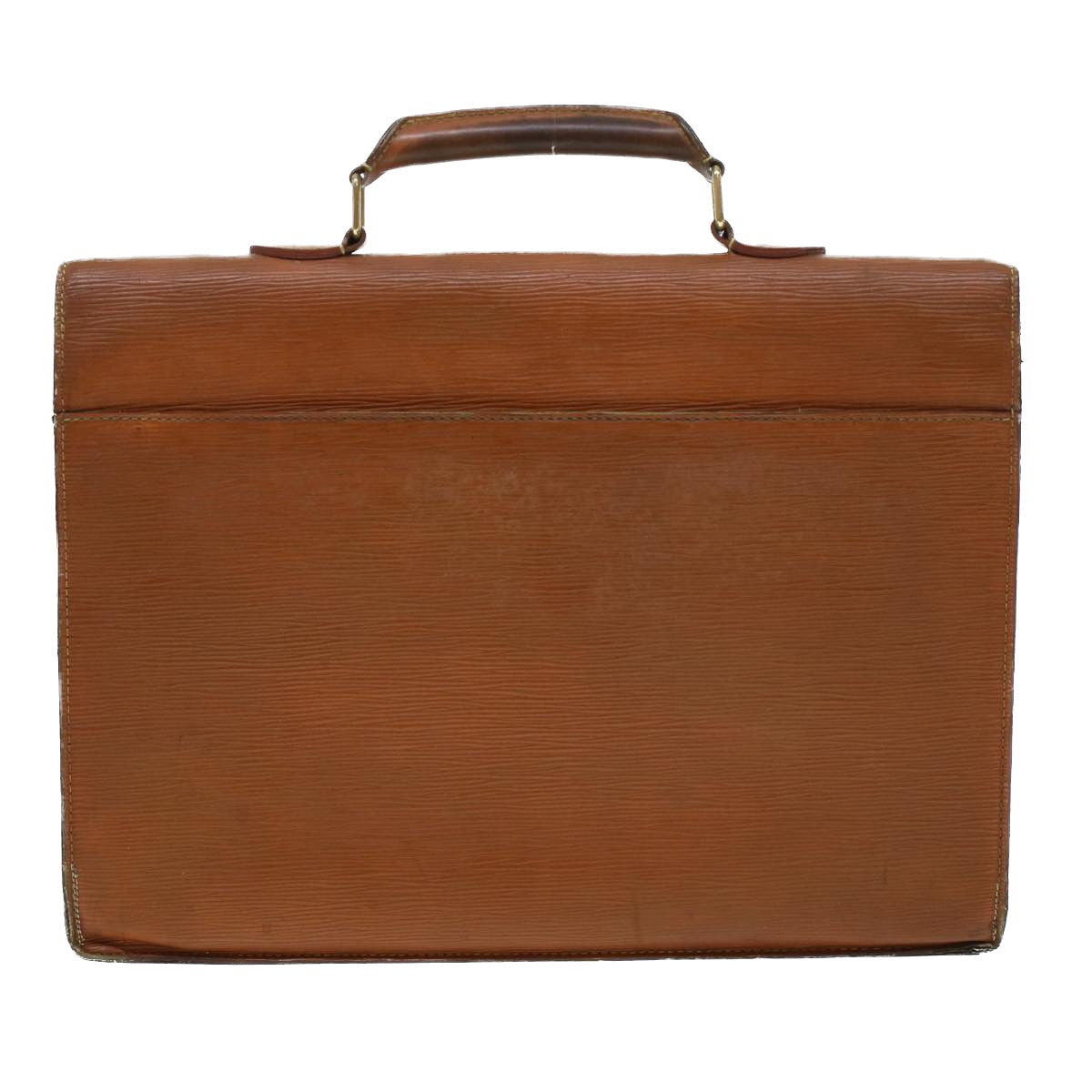 LOUIS VUITTON Epi Serviette Ambassador Business Bag Brown M54413 LV 45081