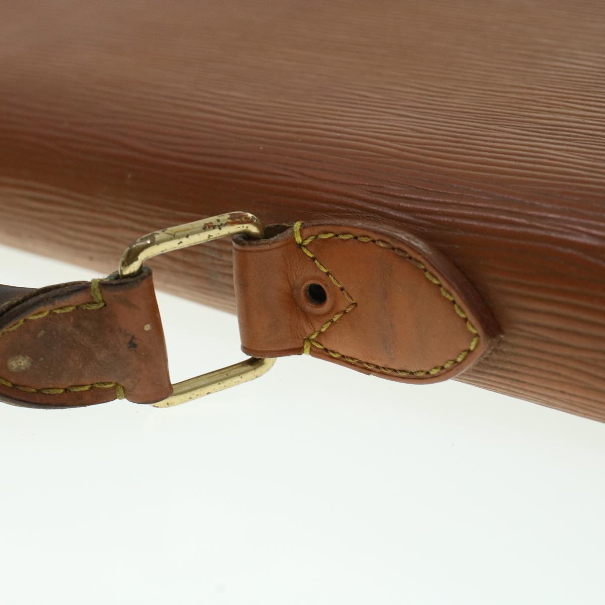 LOUIS VUITTON Epi Serviette Ambassador Business Bag Brown M54413 LV 45081