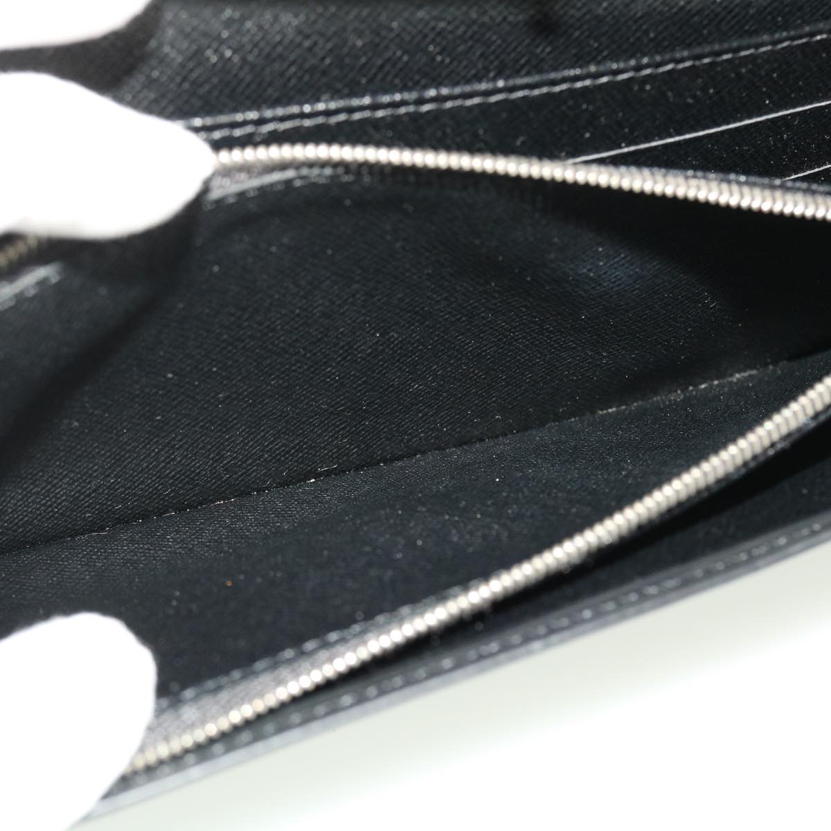 LOUIS VUITTON Epi Portefeuille Sarah Long Wallet Black M63742 LV 45082