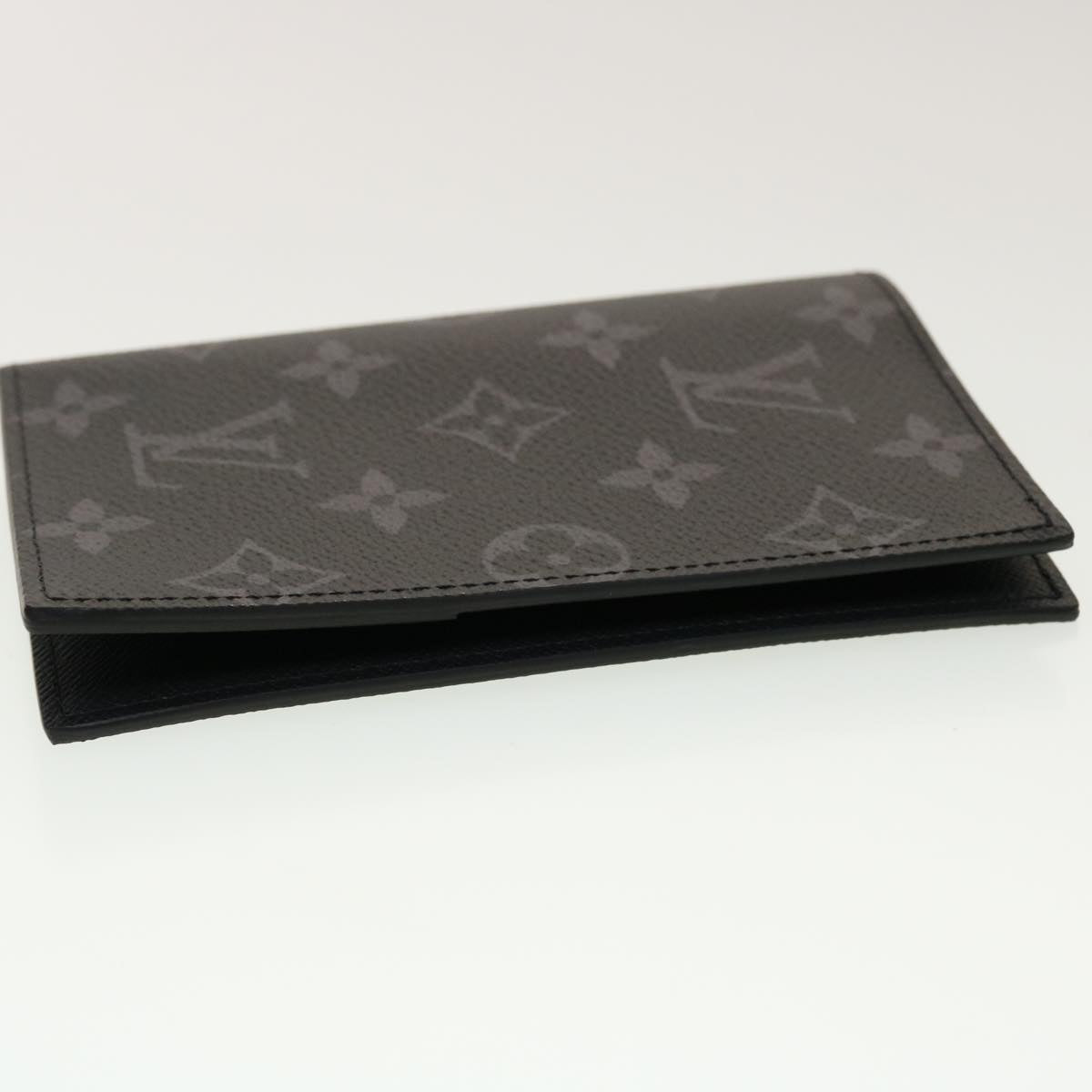 LOUIS VUITTON Eclipse Couverture Passpole NM Passport Case M64501 LV 45095A