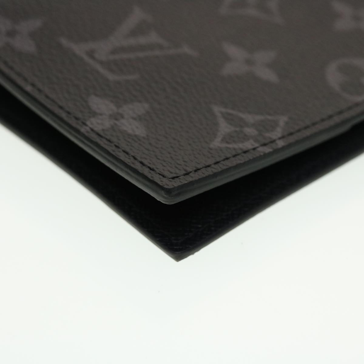 LOUIS VUITTON Eclipse Couverture Passpole NM Passport Case M64501 LV 45095A