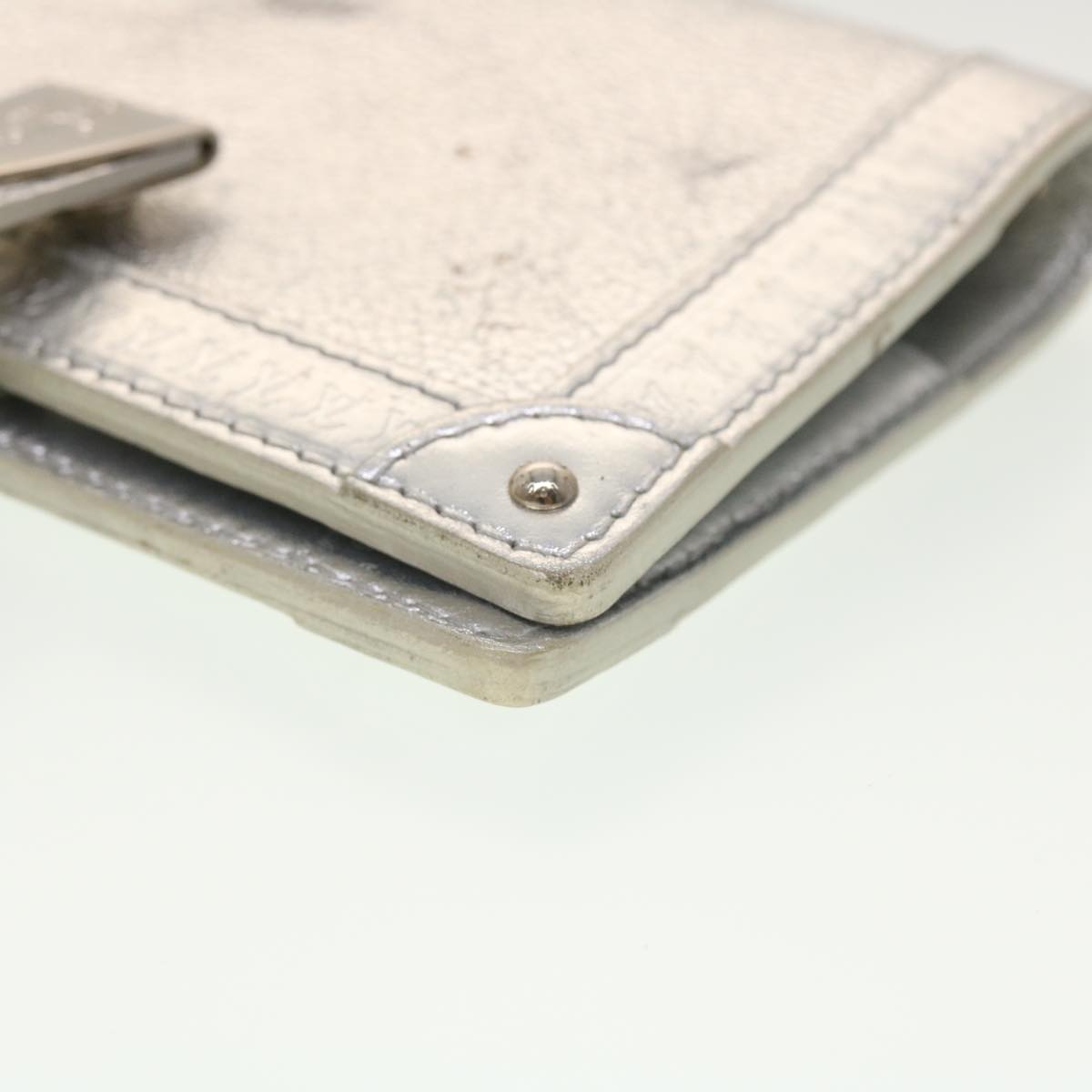 LOUIS VUITTON Agenda Partner Day Planner Cover Suhari Silver R21032 45096