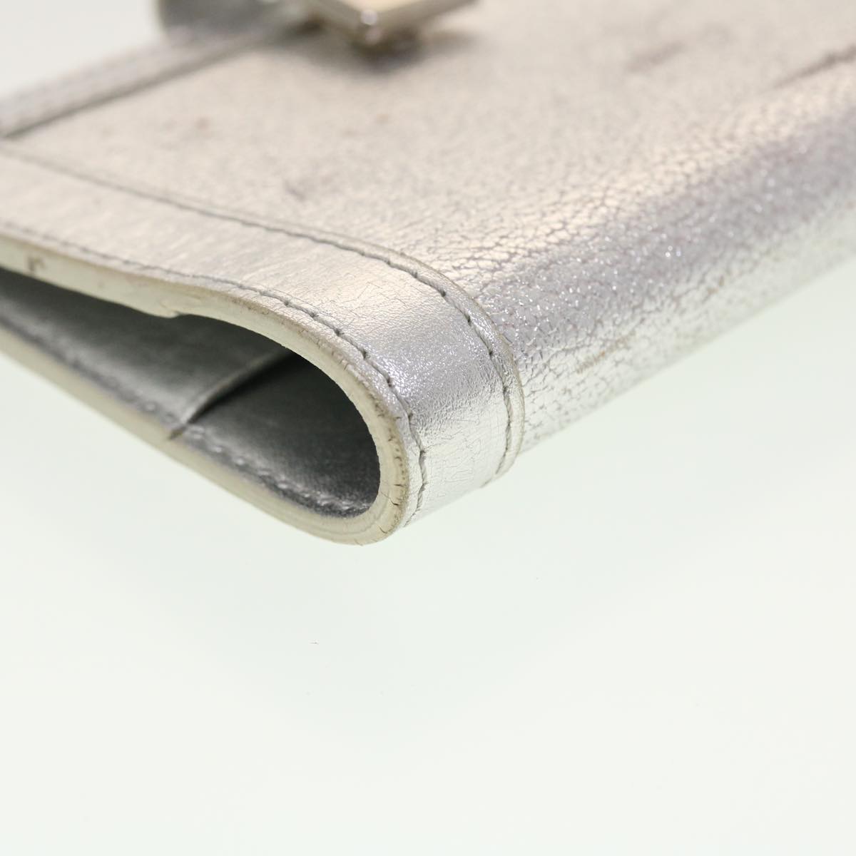 LOUIS VUITTON Agenda Partner Day Planner Cover Suhari Silver R21032 45096