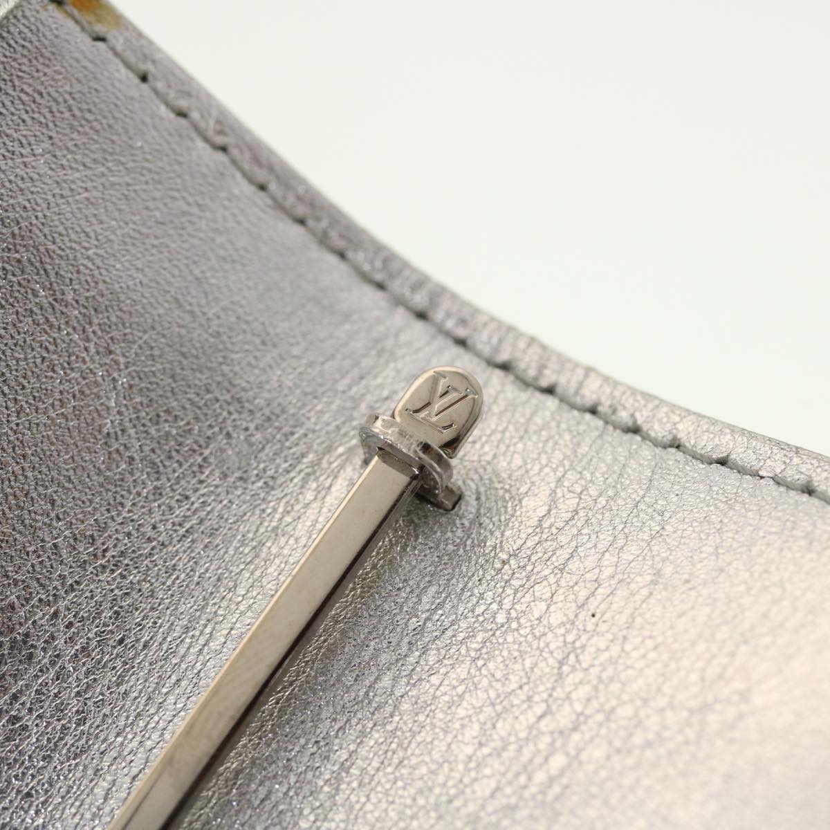 LOUIS VUITTON Agenda Partner Day Planner Cover Suhari Silver R21032 45096