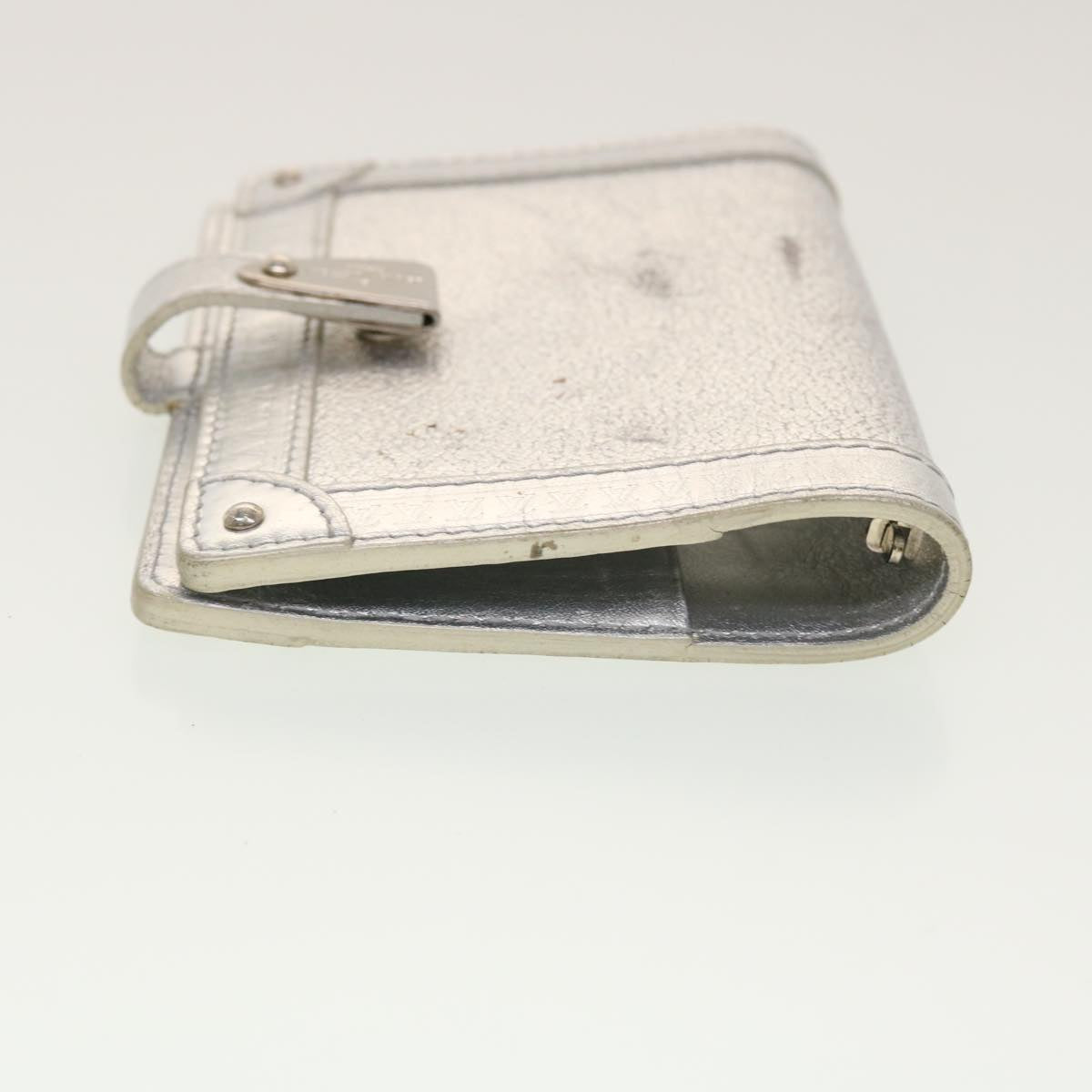 LOUIS VUITTON Agenda Partner Day Planner Cover Suhari Silver R21032 45096