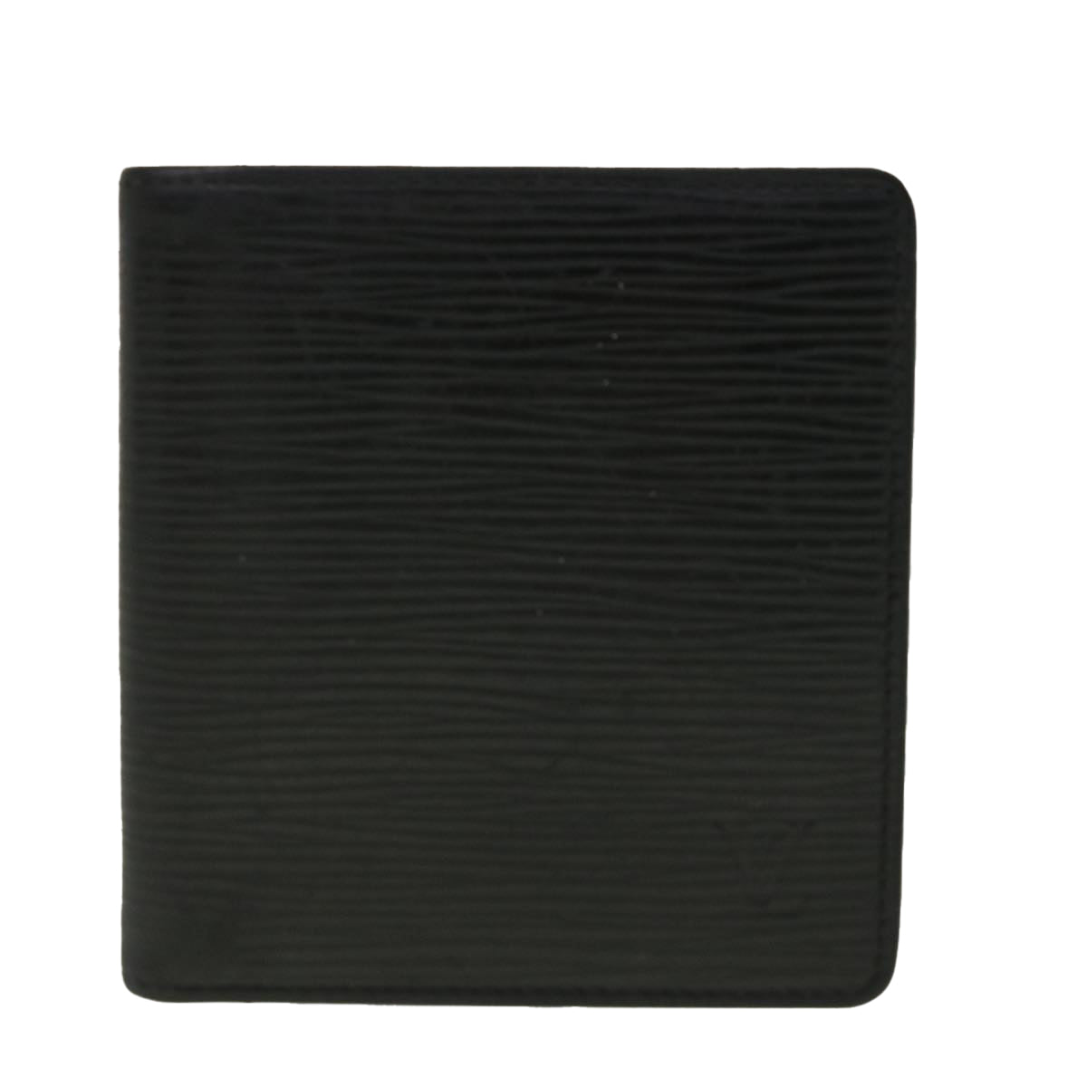 LOUIS VUITTON Epi Bifold Wallet Black LV 45100