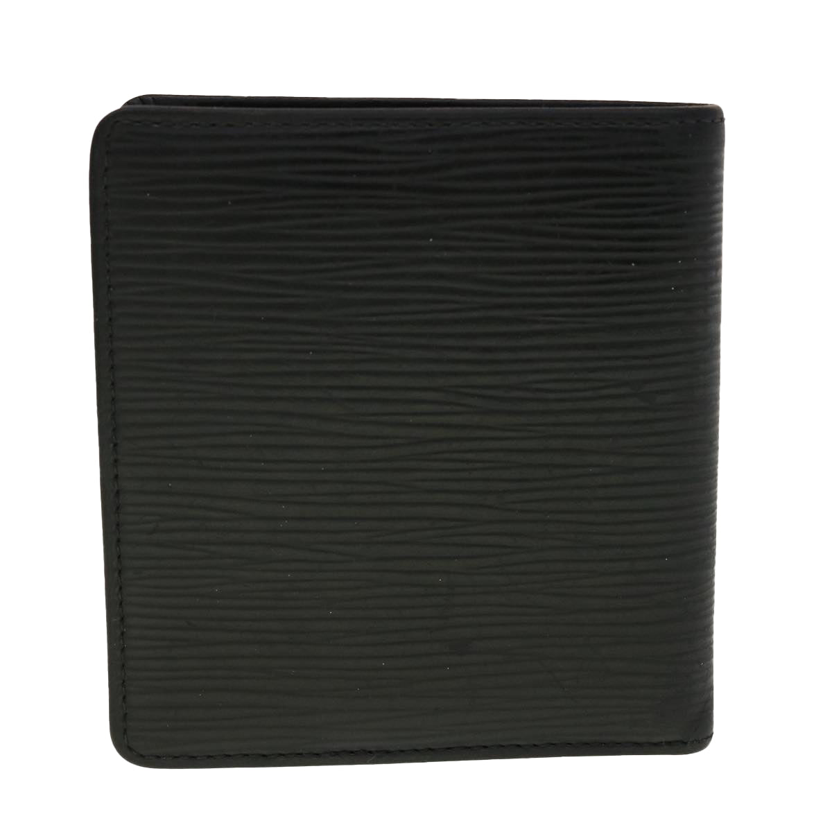 LOUIS VUITTON Epi Bifold Wallet Black LV 45100