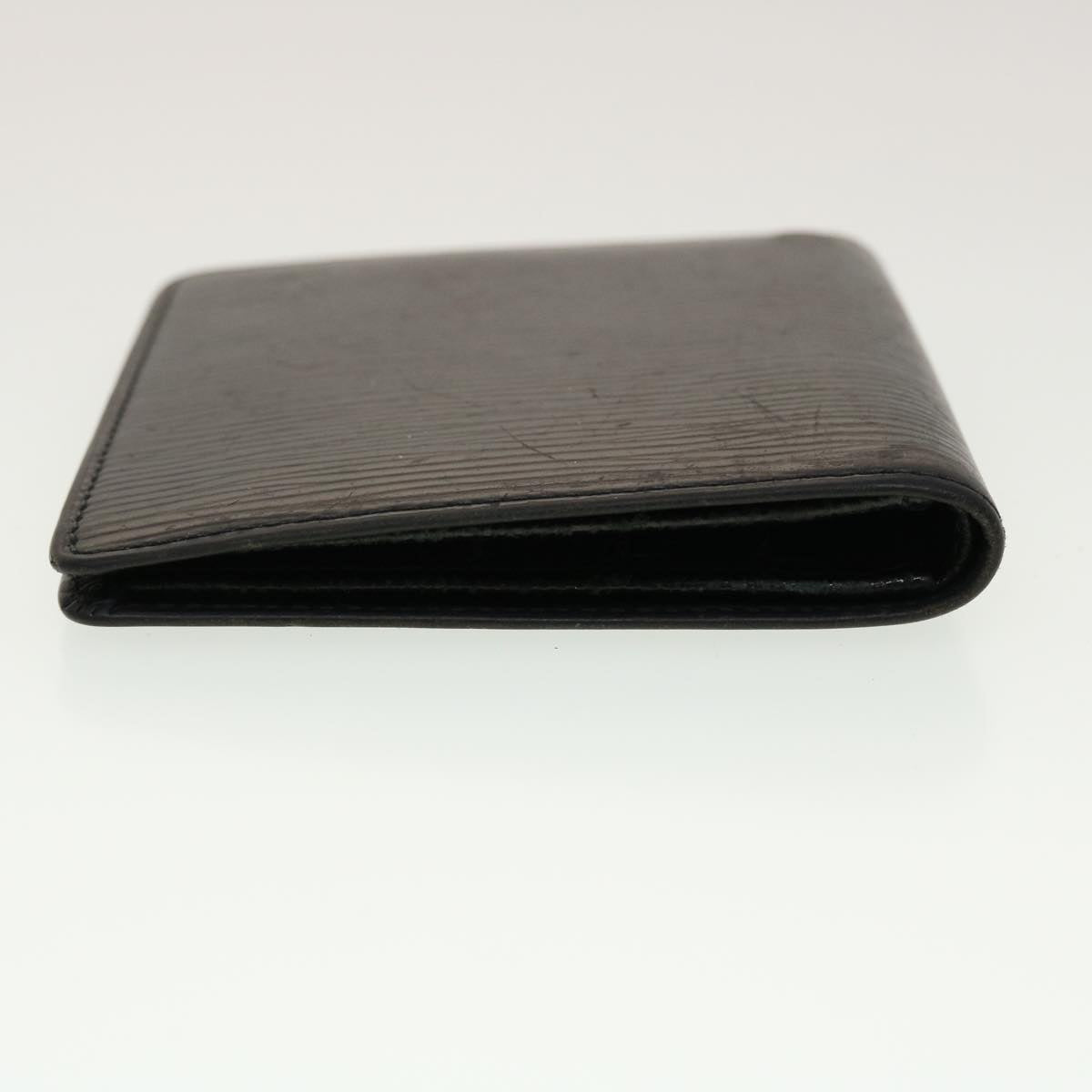 LOUIS VUITTON Epi Bifold Wallet Black LV 45100