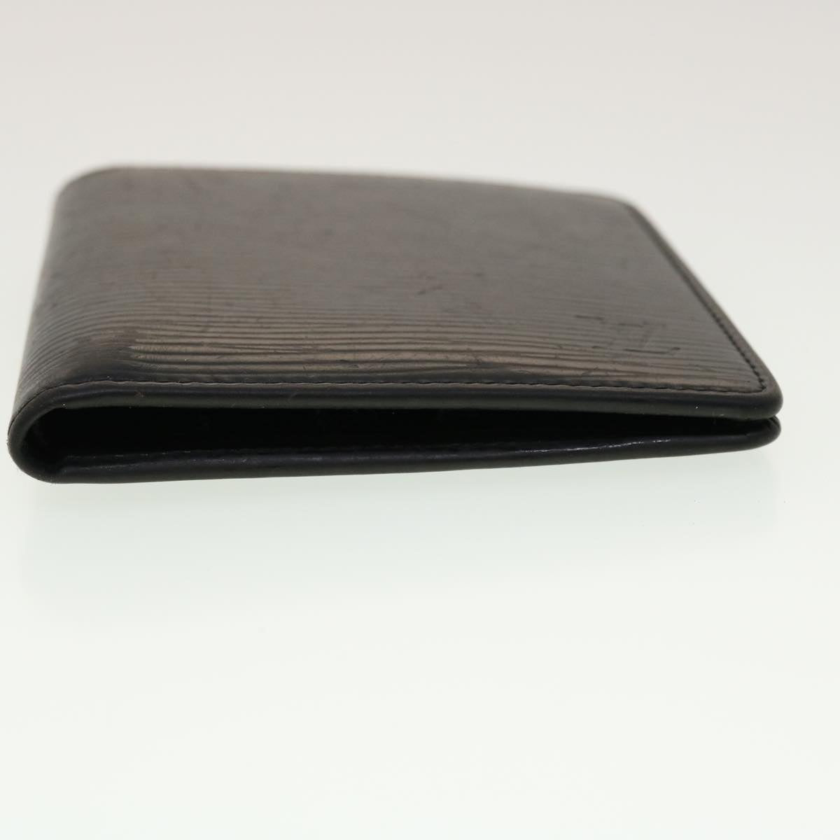 LOUIS VUITTON Epi Bifold Wallet Black LV 45100