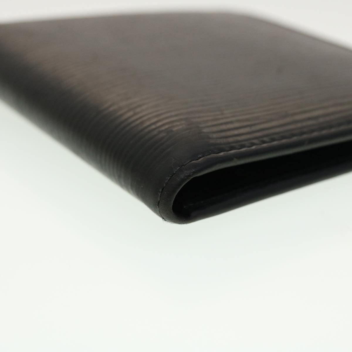 LOUIS VUITTON Epi Bifold Wallet Black LV 45100