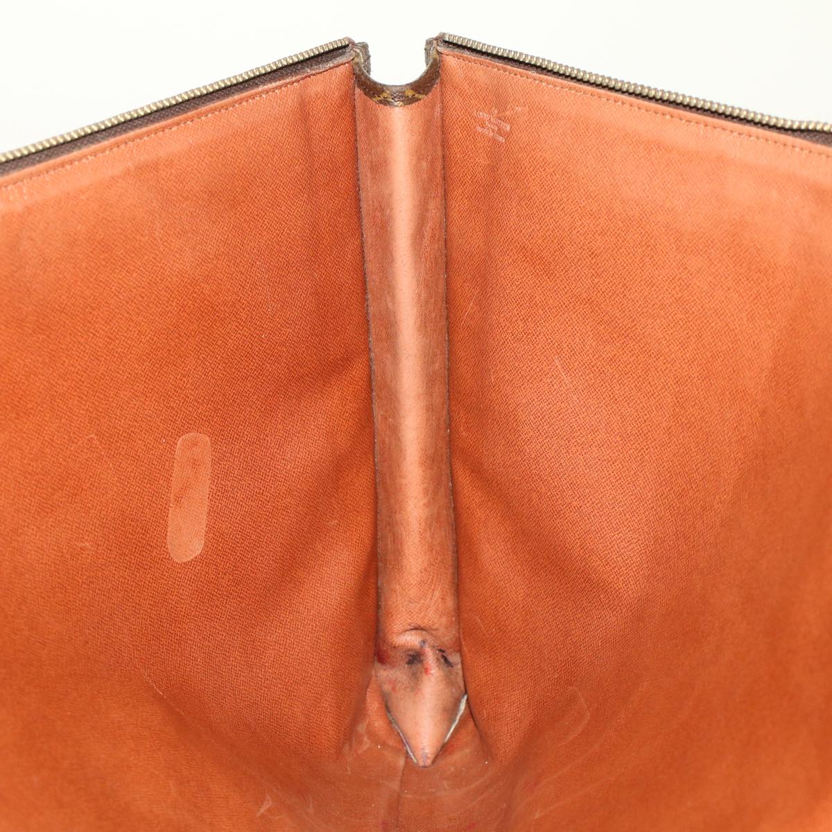 LOUIS VUITTON Monogram Poche Document Briefcase M53400 LV 45107