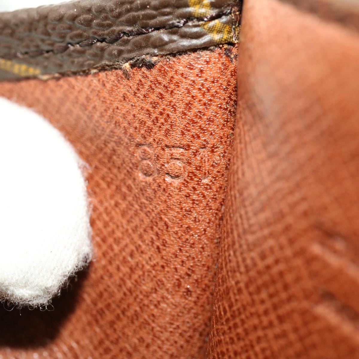 LOUIS VUITTON Monogram Poche Document Briefcase M53400 LV 45107