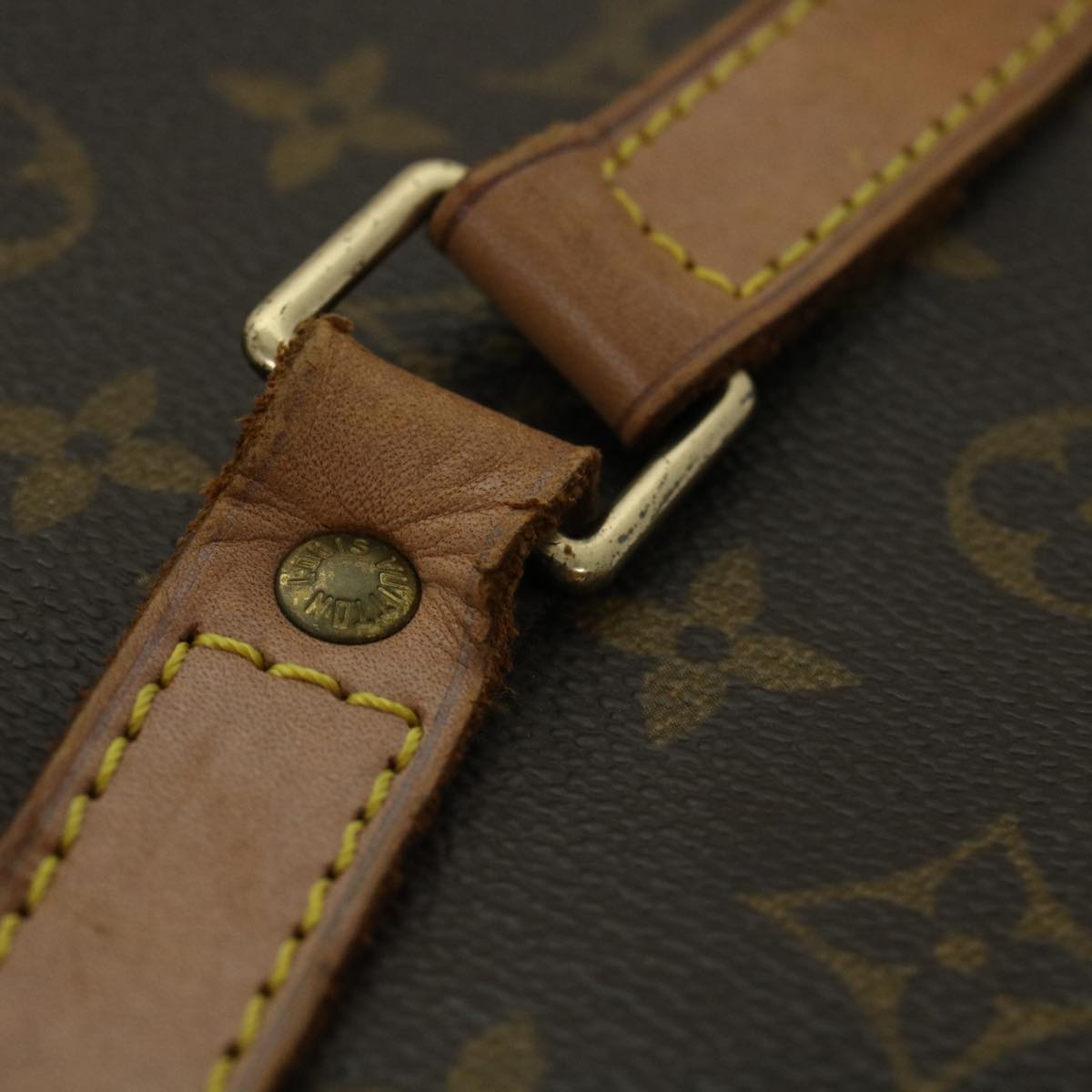 LOUIS VUITTON Monogram Babylone Tote Bag M51102 LV 45108
