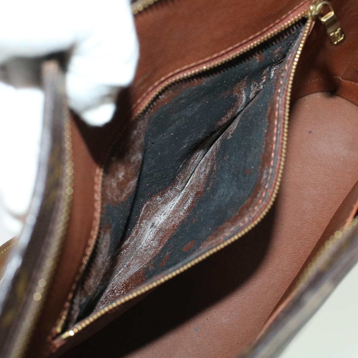 LOUIS VUITTON Monogram Babylone Tote Bag M51102 LV 45108