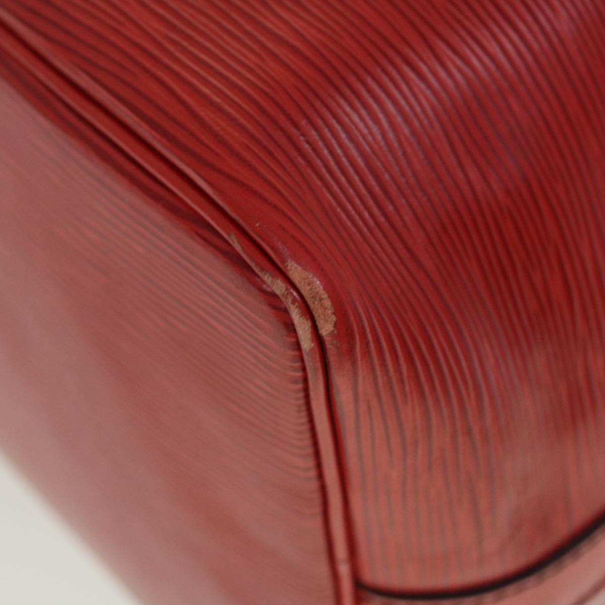 LOUIS VUITTON Epi Petit Noe Shoulder Bag Red M44107 LV 45112