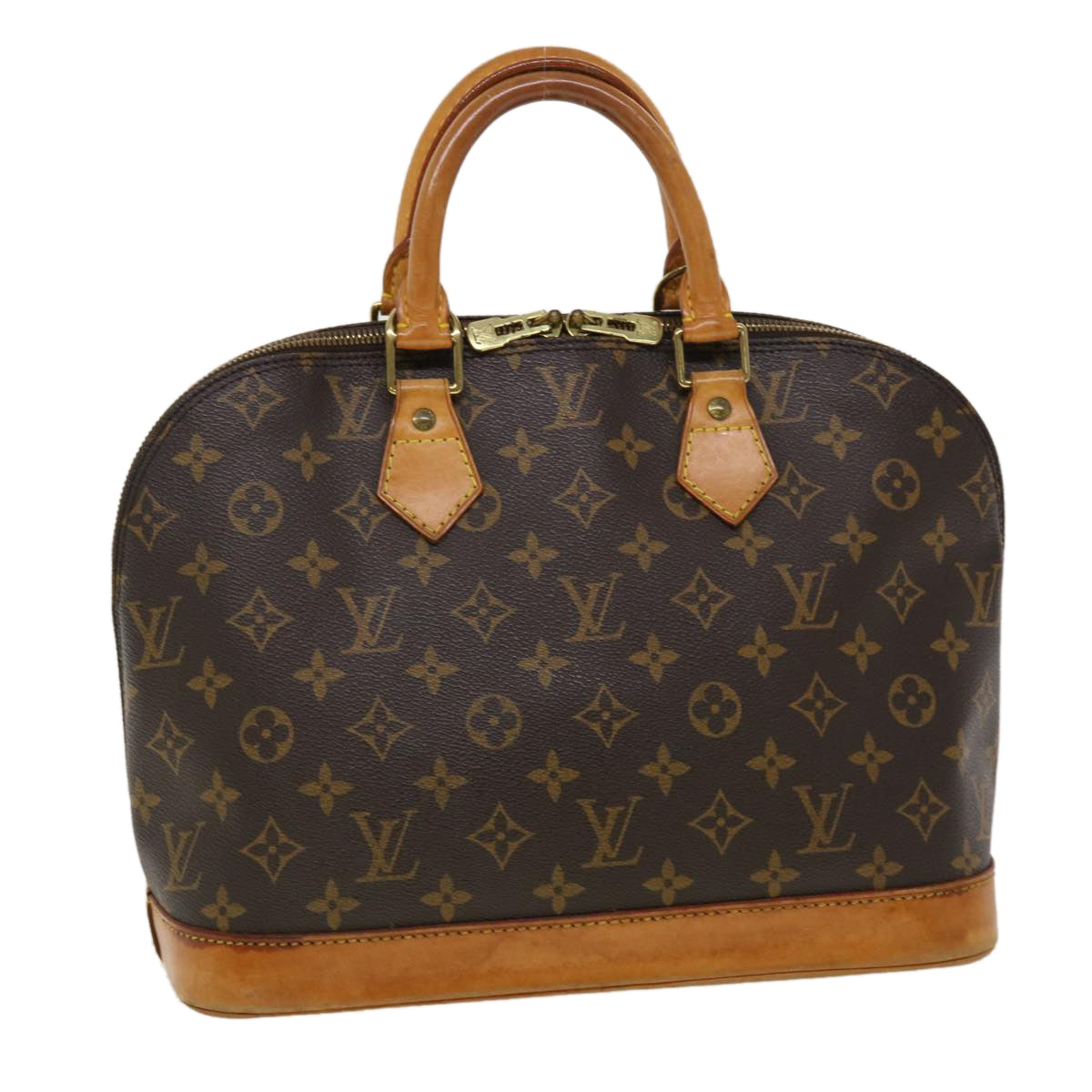 LOUIS VUITTON Monogram Alma Hand Bag M51130 LV 45116