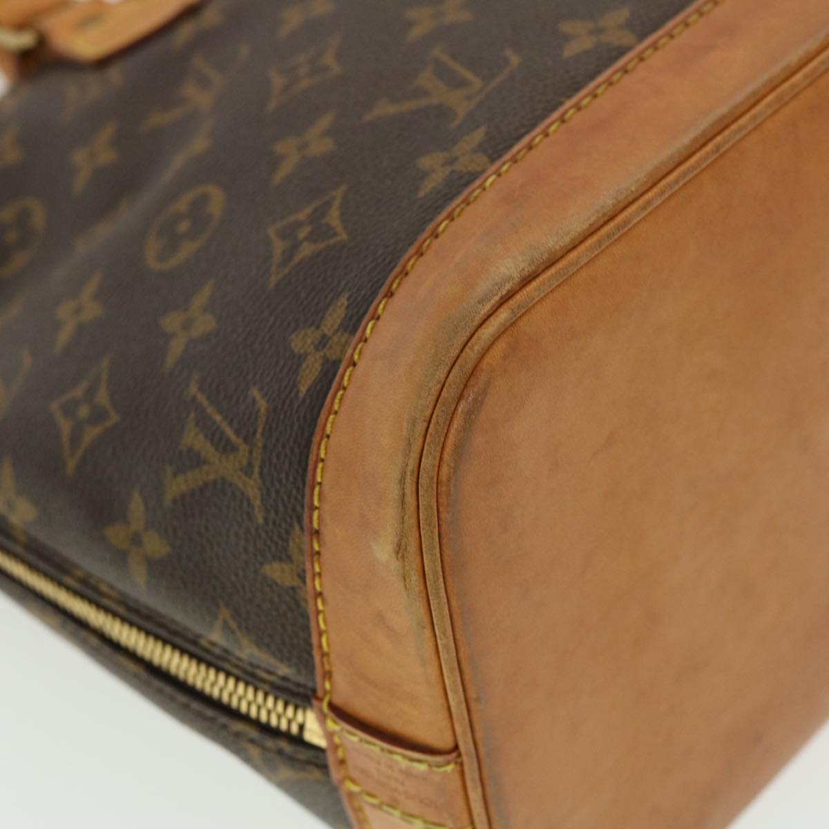 LOUIS VUITTON Monogram Alma Hand Bag M51130 LV 45116