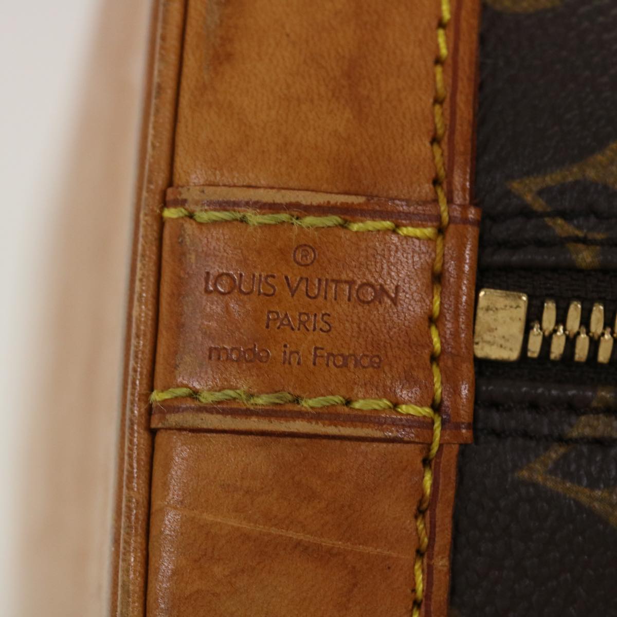 LOUIS VUITTON Monogram Alma Hand Bag M51130 LV 45116