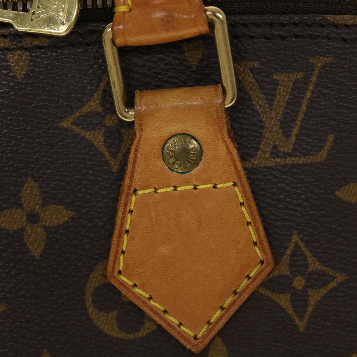 LOUIS VUITTON Monogram Alma Hand Bag M51130 LV 45116
