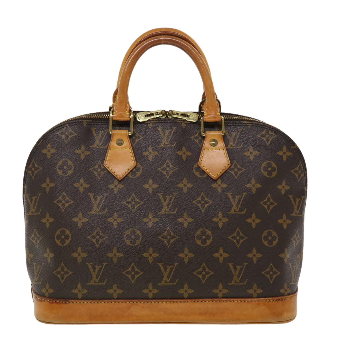 LOUIS VUITTON Monogram Alma Hand Bag M51130 LV 45116