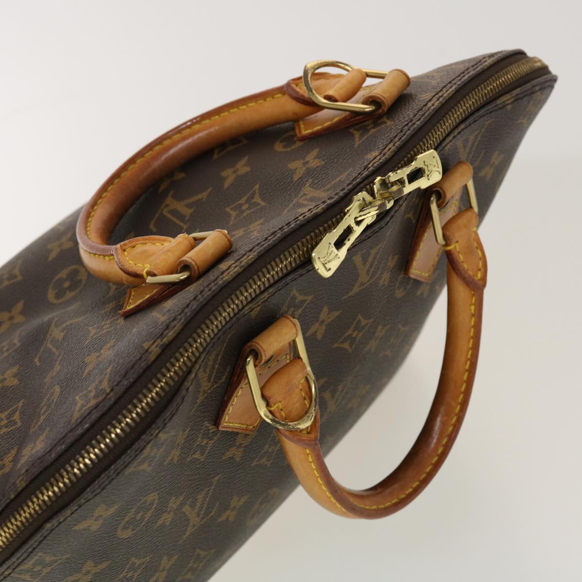 LOUIS VUITTON Monogram Alma Hand Bag M51130 LV 45116