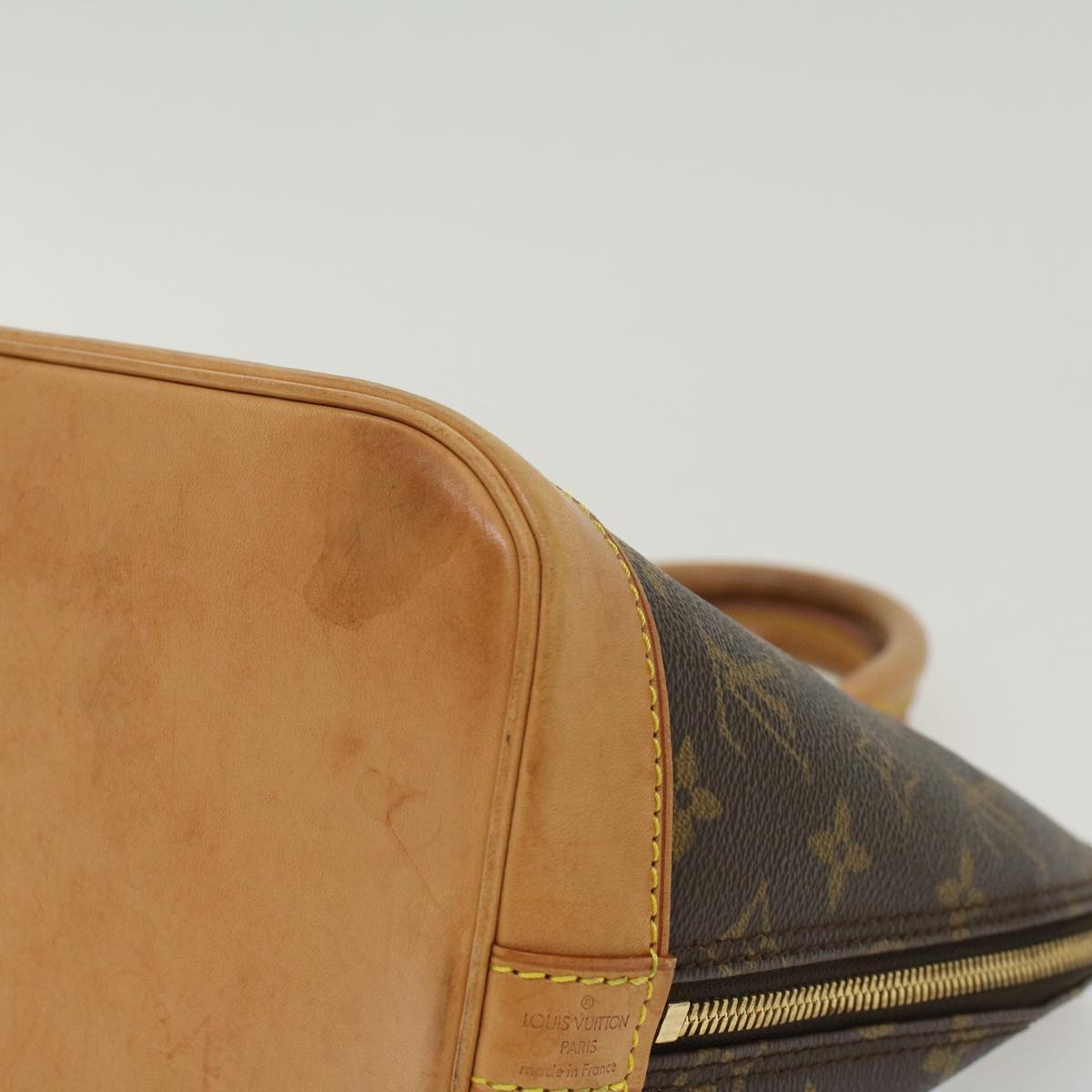 LOUIS VUITTON Monogram Alma Hand Bag M51130 LV 45117