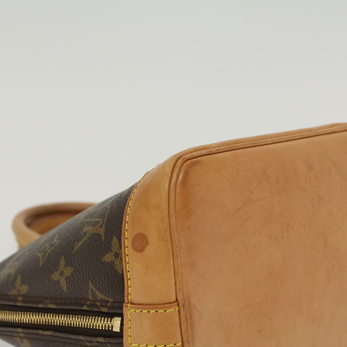 LOUIS VUITTON Monogram Alma Hand Bag M51130 LV 45117