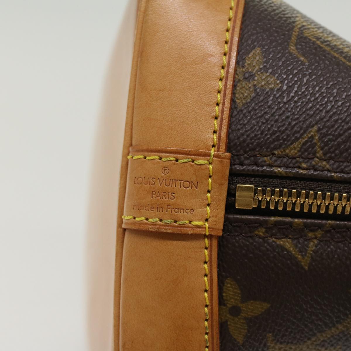 LOUIS VUITTON Monogram Alma Hand Bag M51130 LV 45117