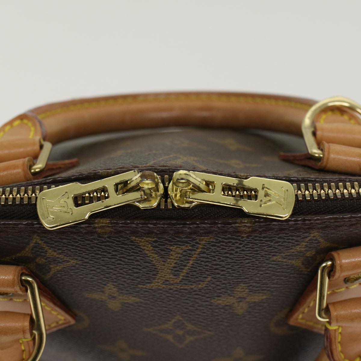 LOUIS VUITTON Monogram Alma Hand Bag M51130 LV 45117