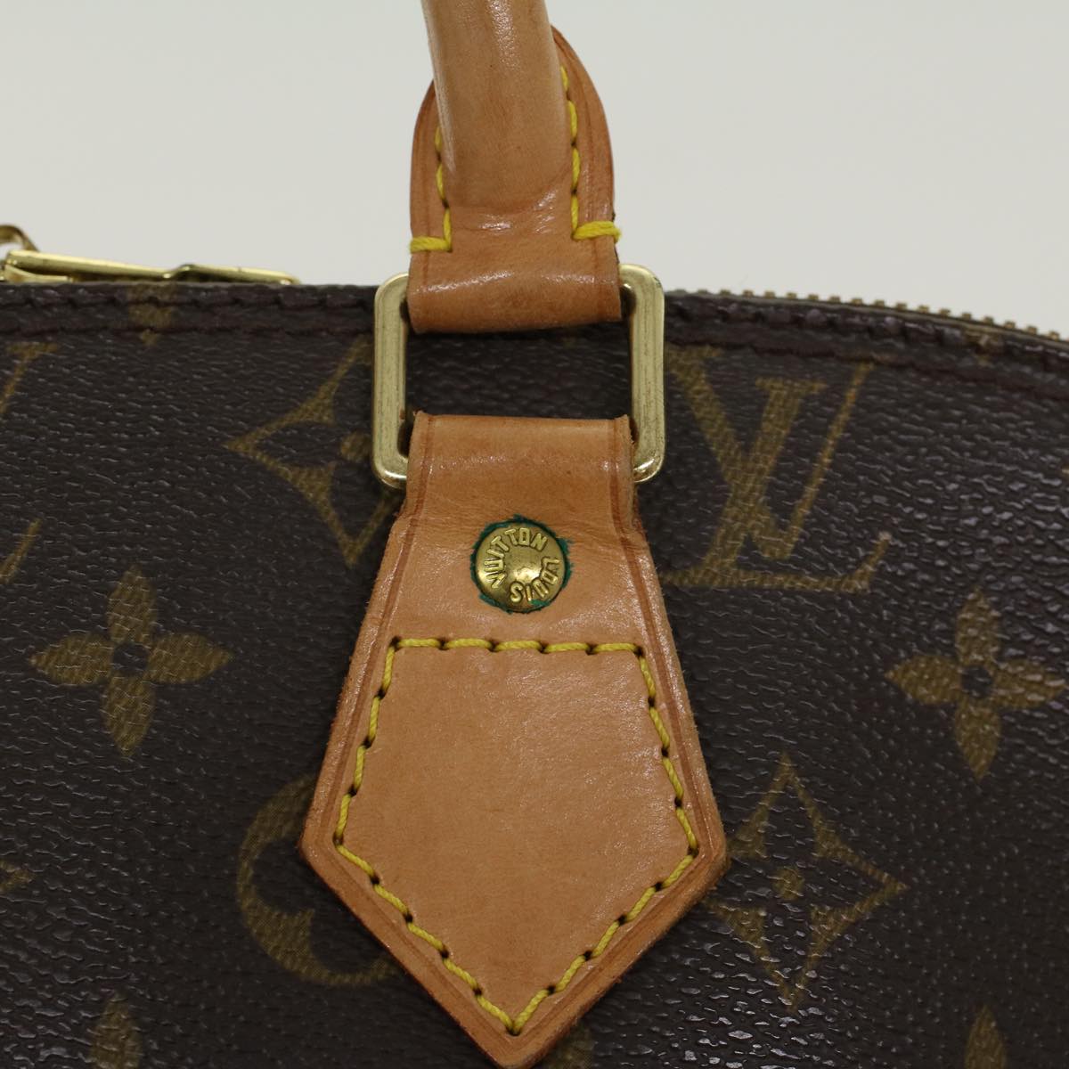 LOUIS VUITTON Monogram Alma Hand Bag M51130 LV 45117