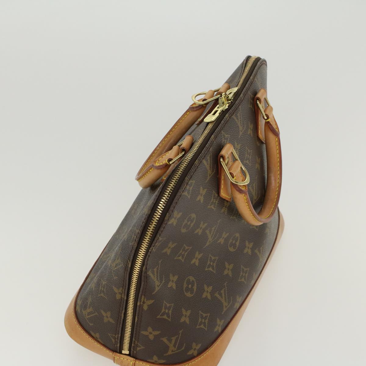LOUIS VUITTON Monogram Alma Hand Bag M51130 LV 45117