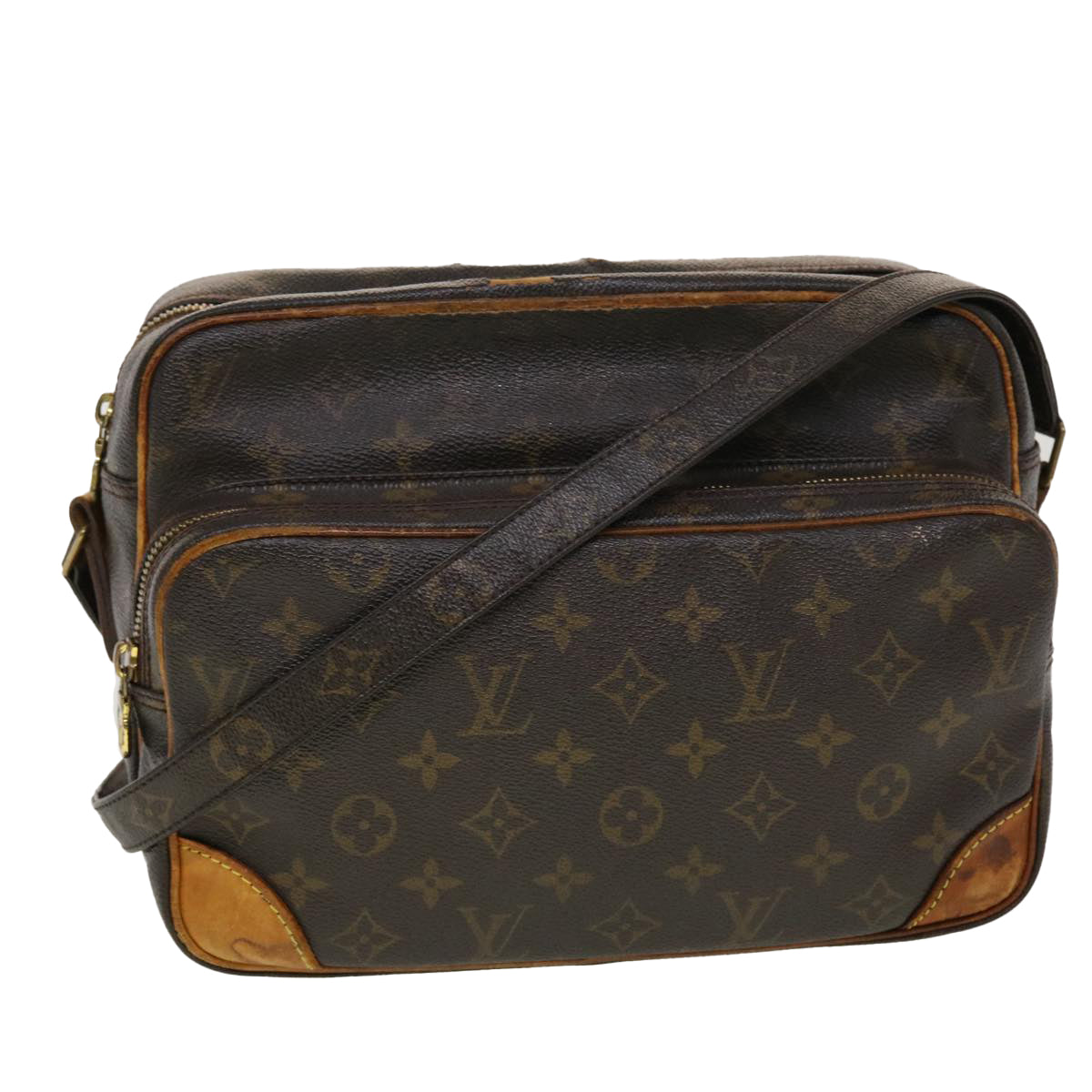 LOUIS VUITTON Monogram Nile Shoulder Bag M45244 LV 45118