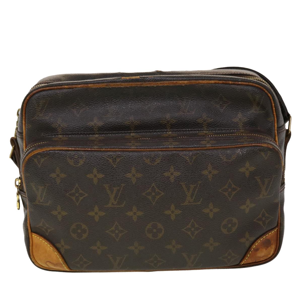 LOUIS VUITTON Monogram Nile Shoulder Bag M45244 LV 45118