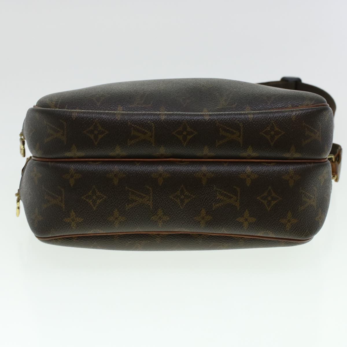 LOUIS VUITTON Monogram Reporter PM Shoulder Bag M45254 LV 45119
