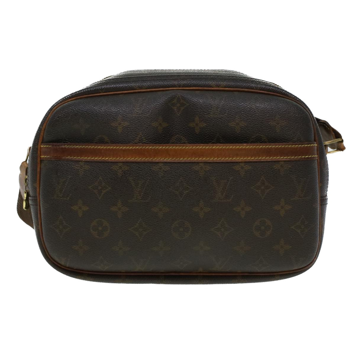 LOUIS VUITTON Monogram Reporter PM Shoulder Bag M45254 LV 45119