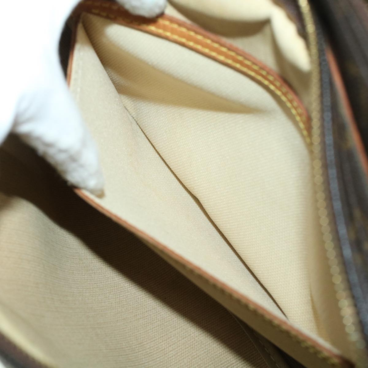 LOUIS VUITTON Monogram Reporter PM Shoulder Bag M45254 LV 45119