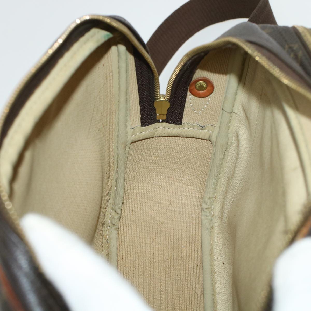 LOUIS VUITTON Monogram Reporter PM Shoulder Bag M45254 LV 45119