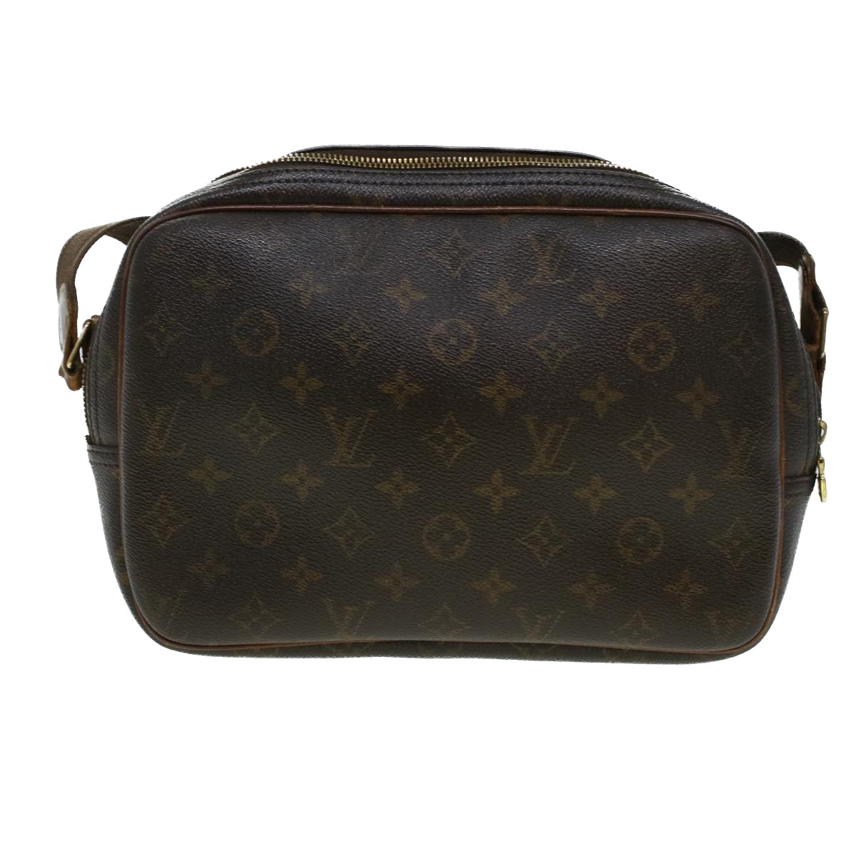 LOUIS VUITTON Monogram Reporter PM Shoulder Bag M45254 LV 45119