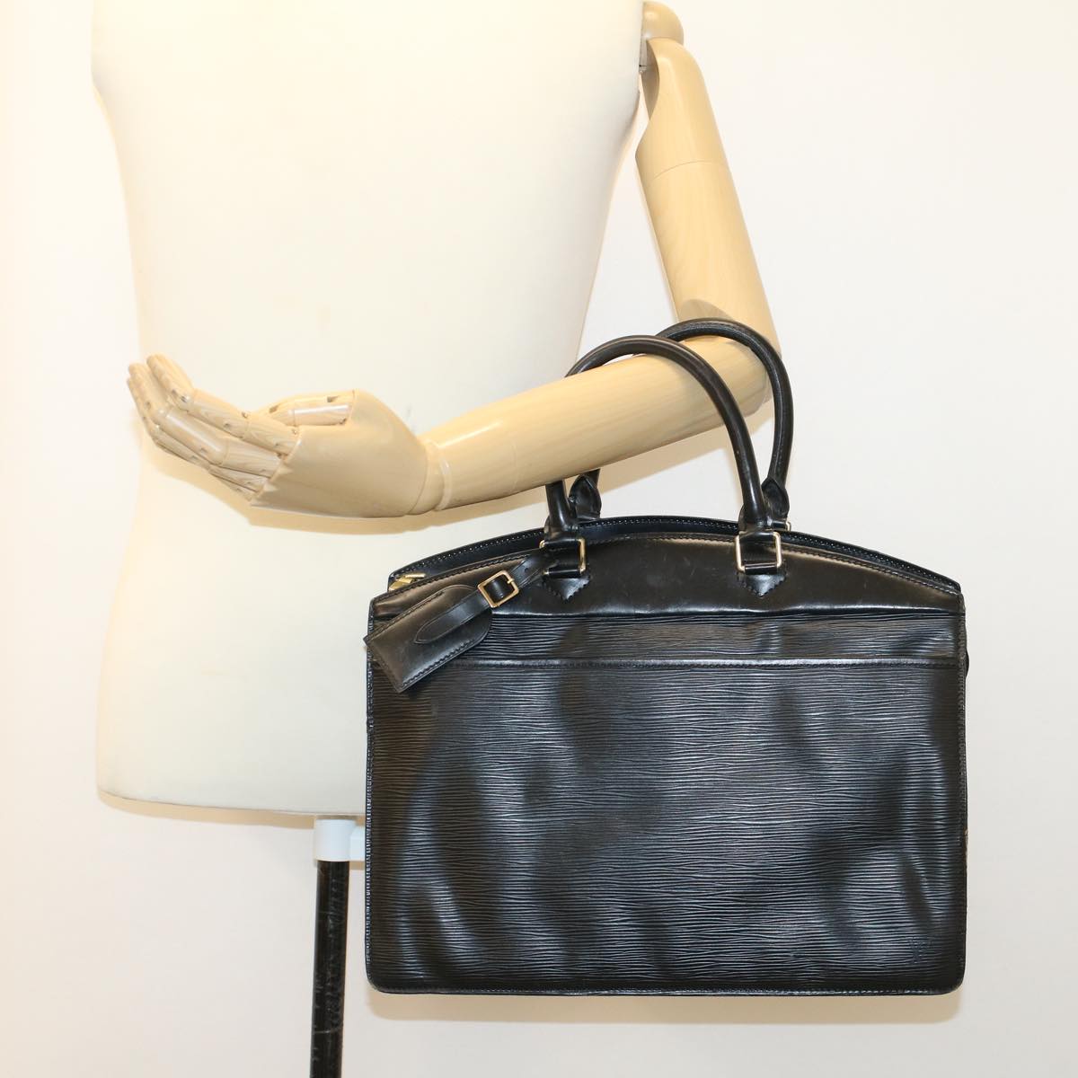 LOUIS VUITTON Epi Riviera Hand Bag Noir Black M48182 LV 45128