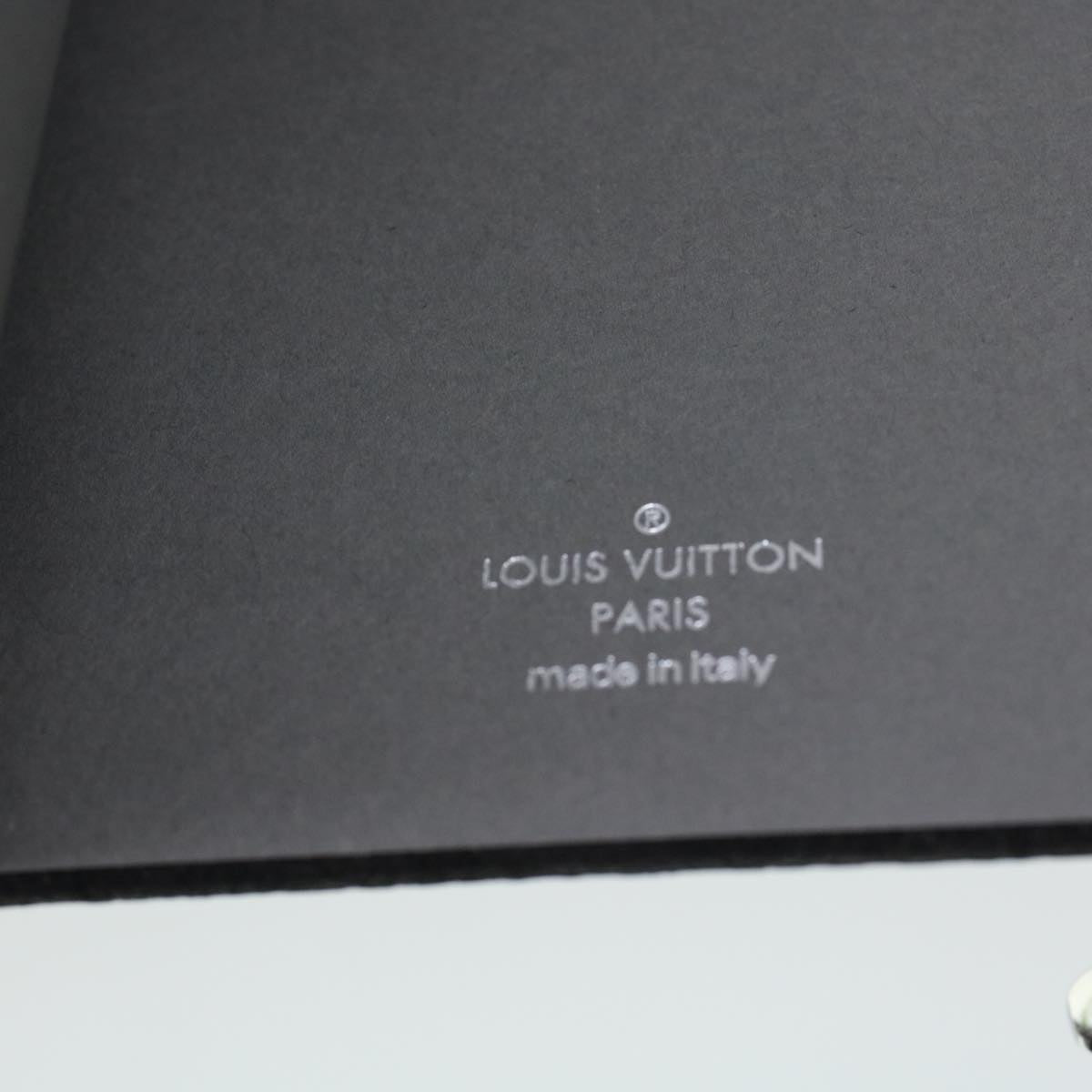 LOUIS VUITTON Monogram Galaxy Cahier Gustave Planner Gray LV 45130A