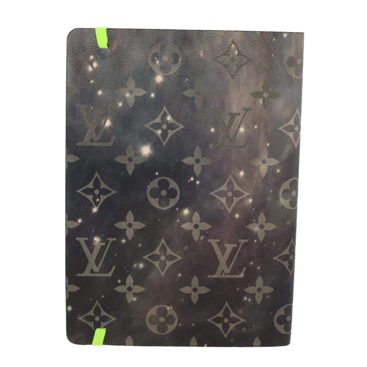 LOUIS VUITTON Monogram Galaxy Cahier Gustave Planner Gray LV 45130A