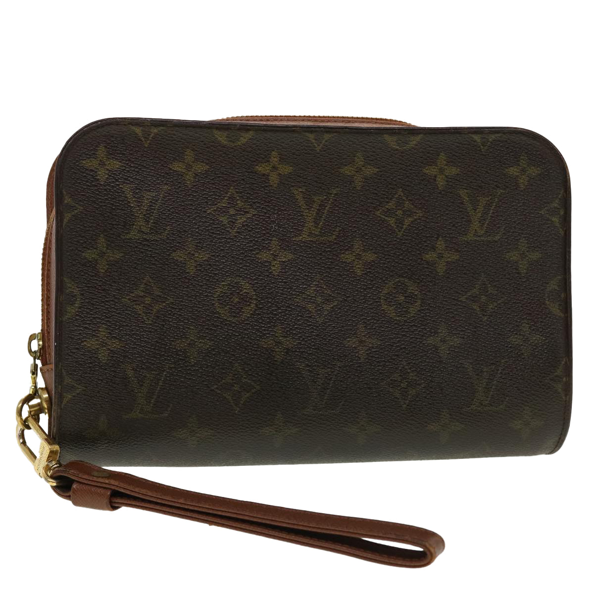 LOUIS VUITTON Monogram Orsay Clutch Bag M51790 LV 45131