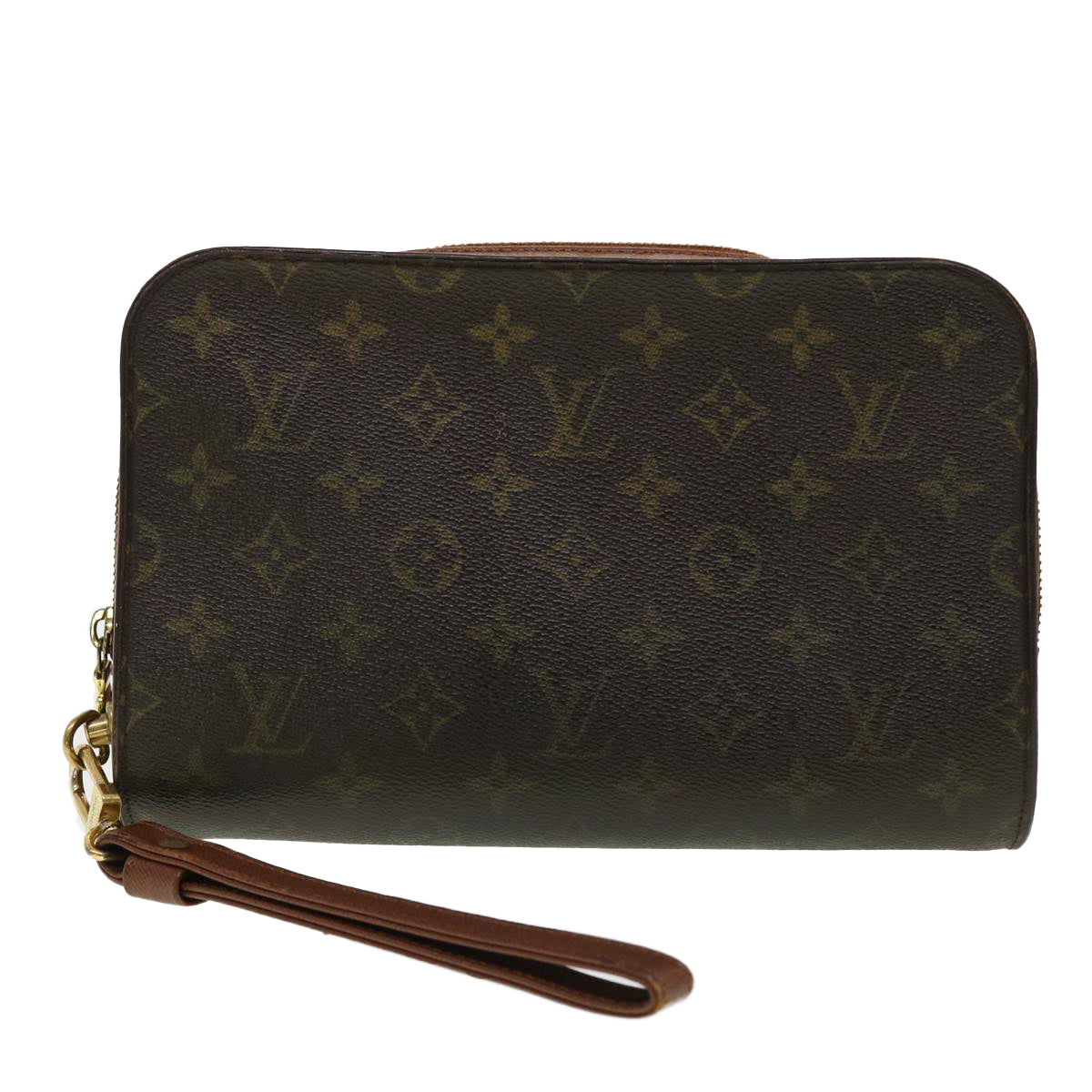 LOUIS VUITTON Monogram Orsay Clutch Bag M51790 LV 45131